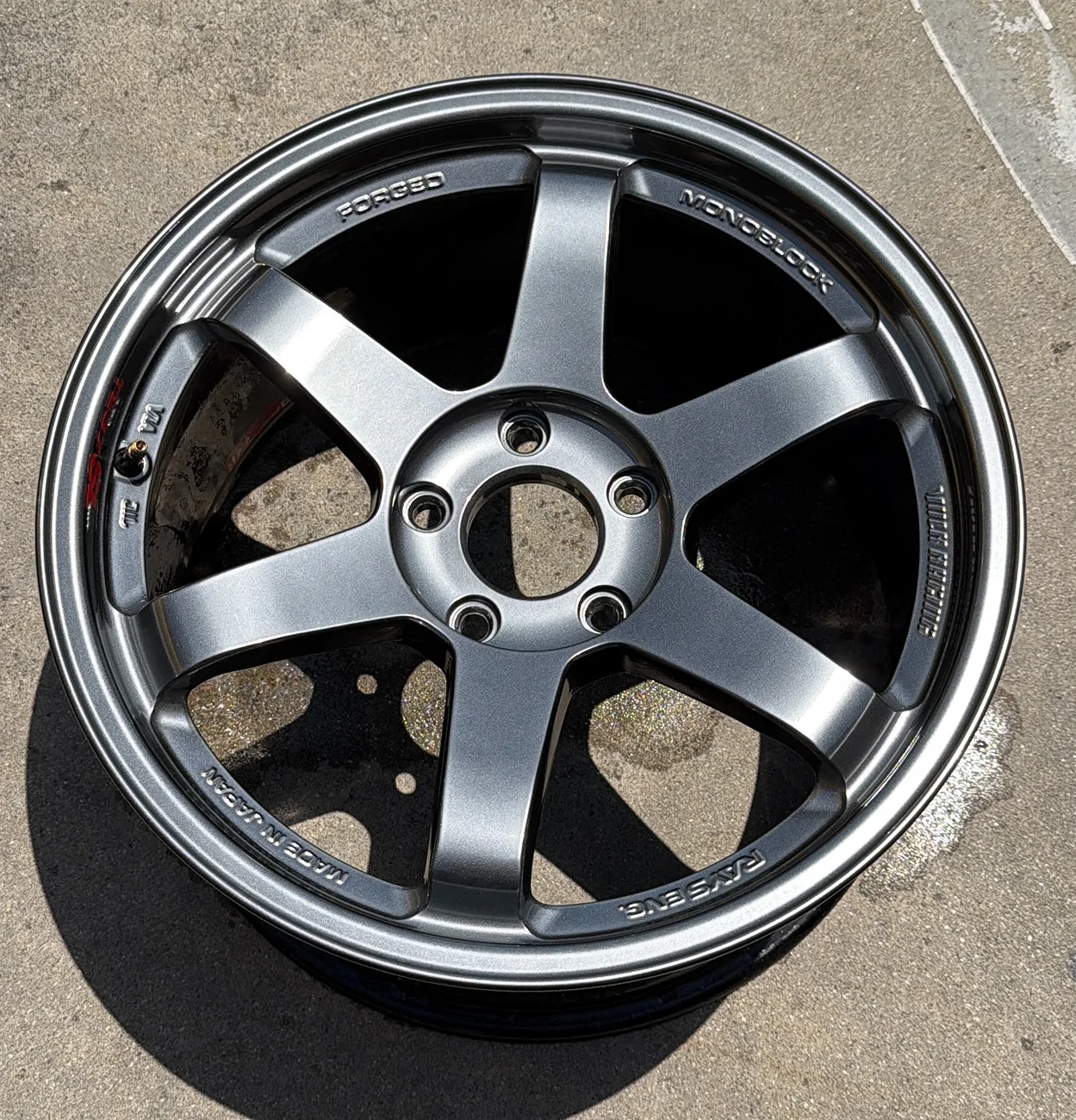 11th Gen Honda Civic (SOLD) TE37SL 18x9.5 +45 Formula Silver IMG_2447