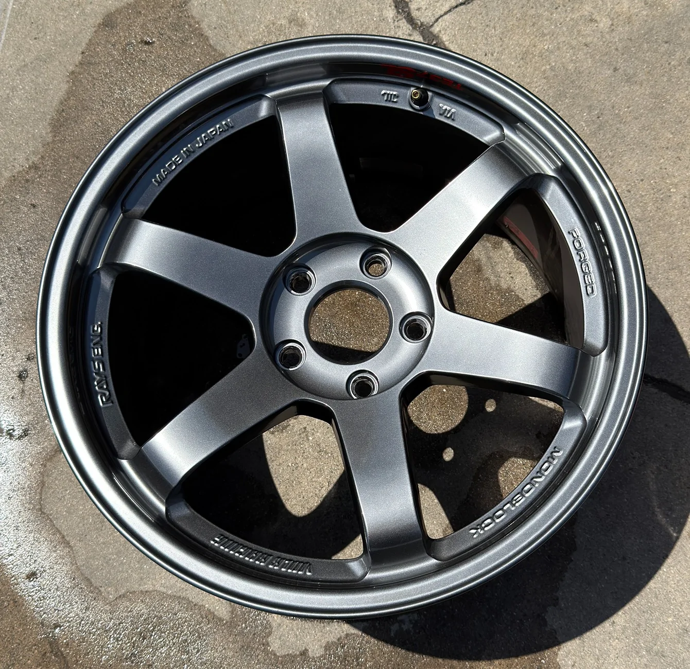 11th Gen Honda Civic (SOLD) TE37SL 18x9.5 +45 Formula Silver IMG_2453