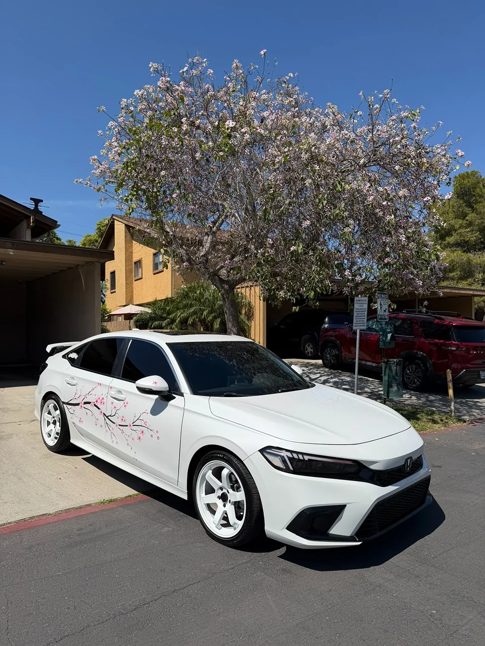 11th Gen Honda Civic White on White on White CTR IMG_2571