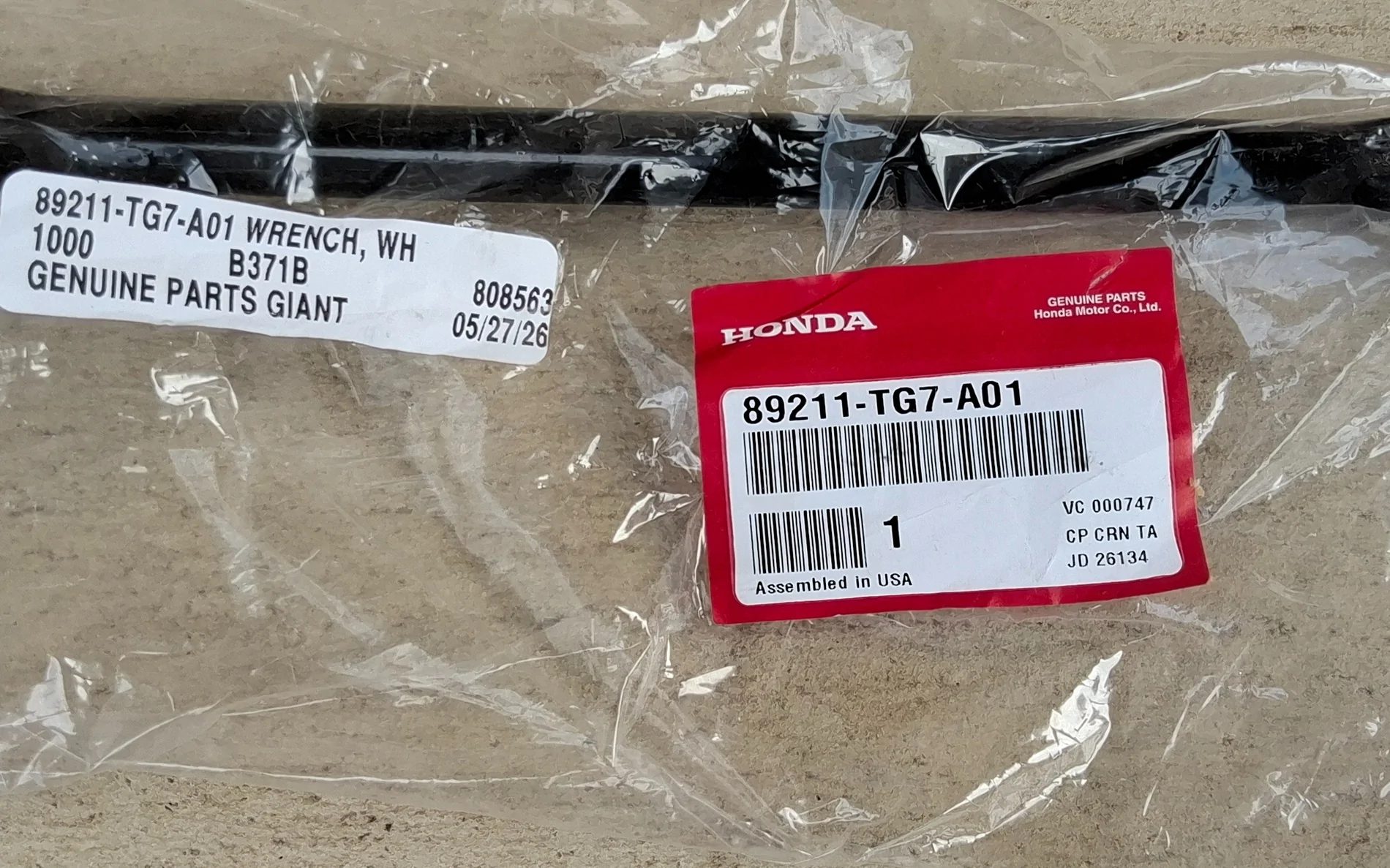 11th Gen Honda Civic The Importance of Carrying a Full Size Matching Spare Wheel & Tire 20260531_102735