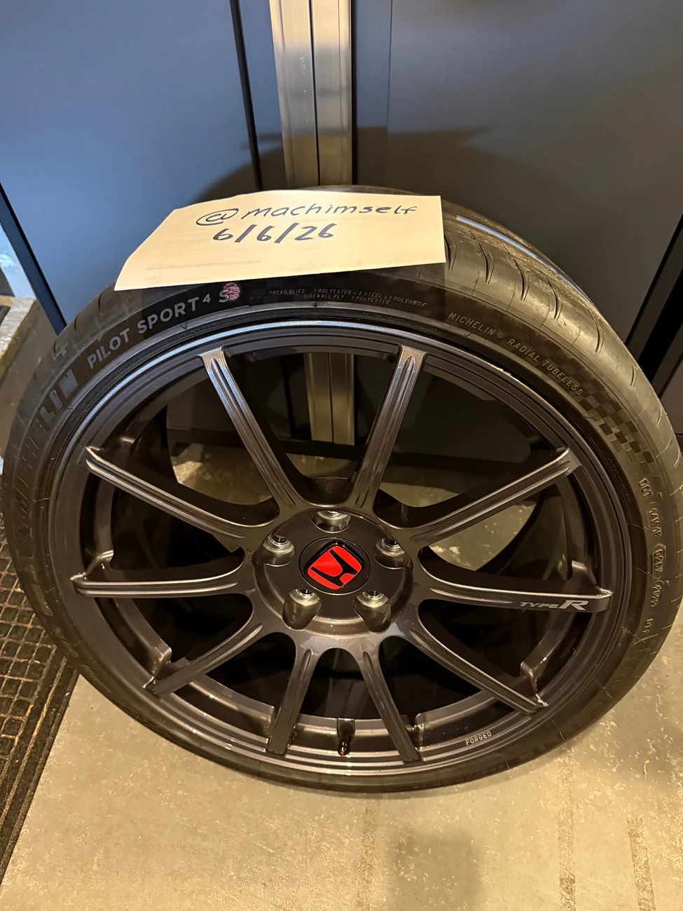 11th Gen Honda Civic FL5 Part-Out - Selling Misc Items (OEM Forged Wheels/Tires, Lip, Strut Bar, OBD2, Mats, Knob, Etc) IMG_3051