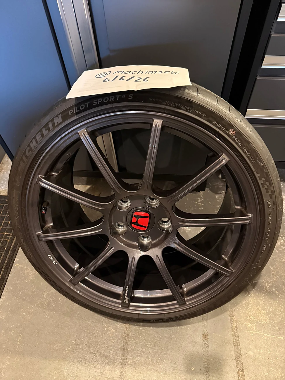 11th Gen Honda Civic FL5 Part-Out - Selling Misc Items (OEM Forged Wheels/Tires, Lip, Strut Bar, OBD2, Mats, Knob, Etc) IMG_3058