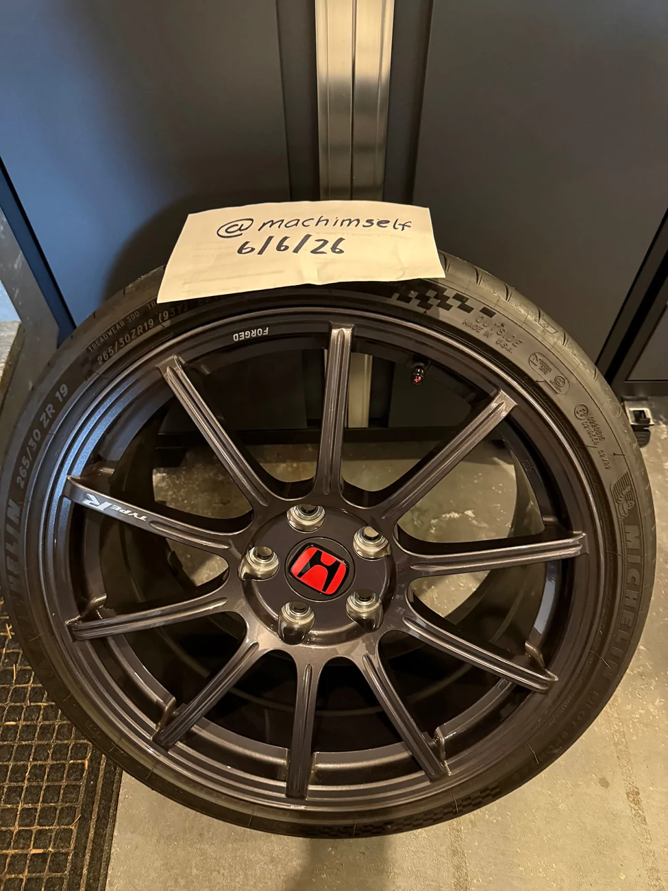 11th Gen Honda Civic FL5 Part-Out - Selling Misc Items (OEM Forged Wheels/Tires, Lip, Strut Bar, OBD2, Mats, Knob, Etc) IMG_3059