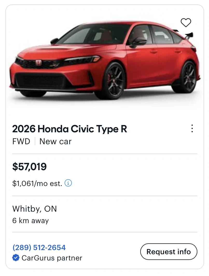 11th Gen Honda Civic Canadian dealer asked what colour Type R I want 1780963045899-0z