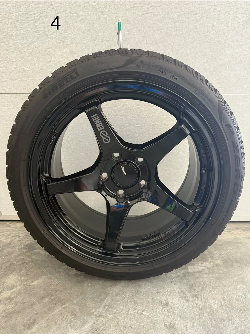 11th Gen Honda Civic Enkei TS5 18x9.5 +45 Pirelli P-Zero Winter 245/40/18 IMG_6951