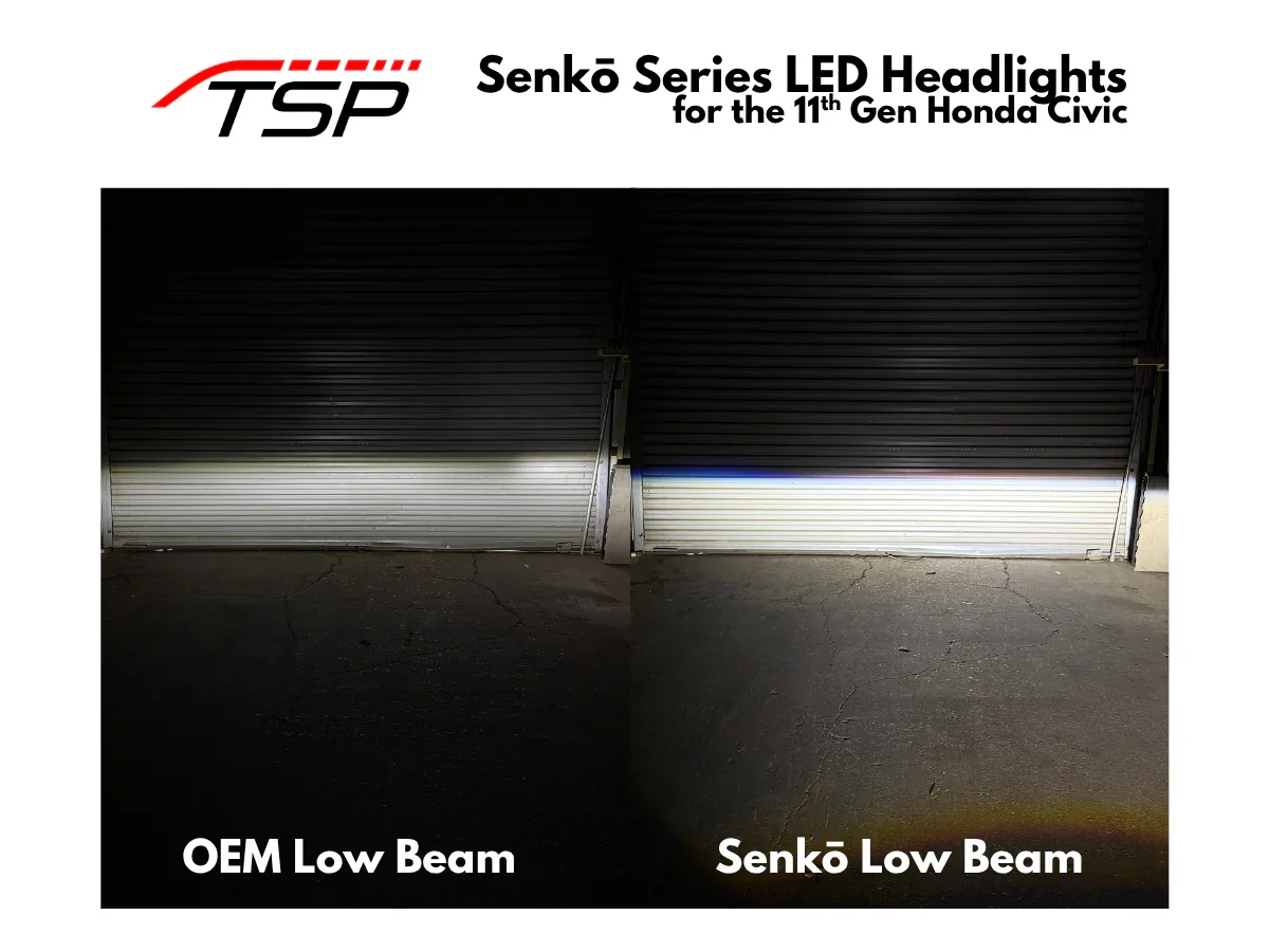 11th Gen Honda Civic TSP Senkō Series LED Headlights for 22-26 Honda Civic - Preorder now! 1781899619865-a