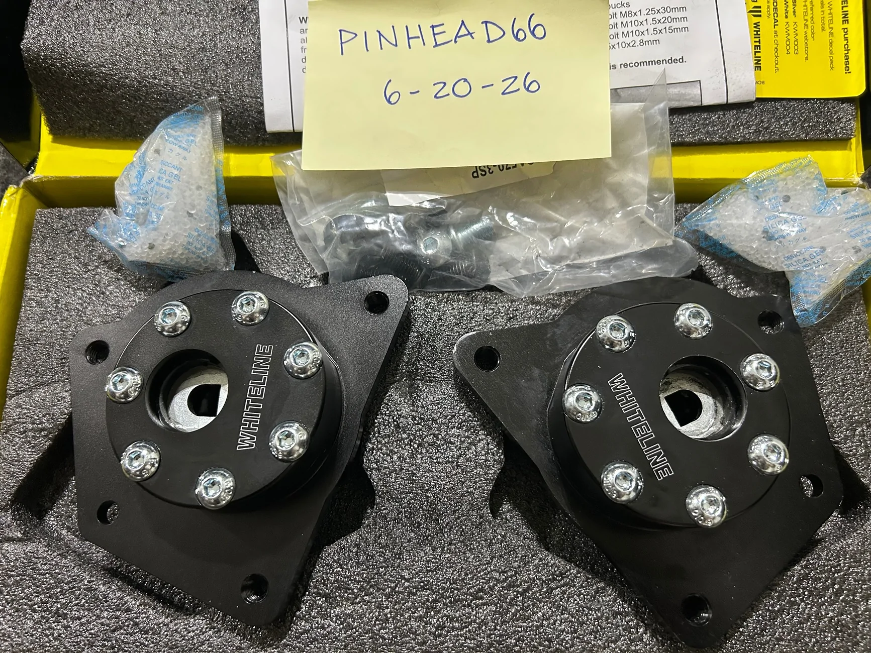 11th Gen Honda Civic FS: Whiteline Offset Front Strut Mount IMG_2618