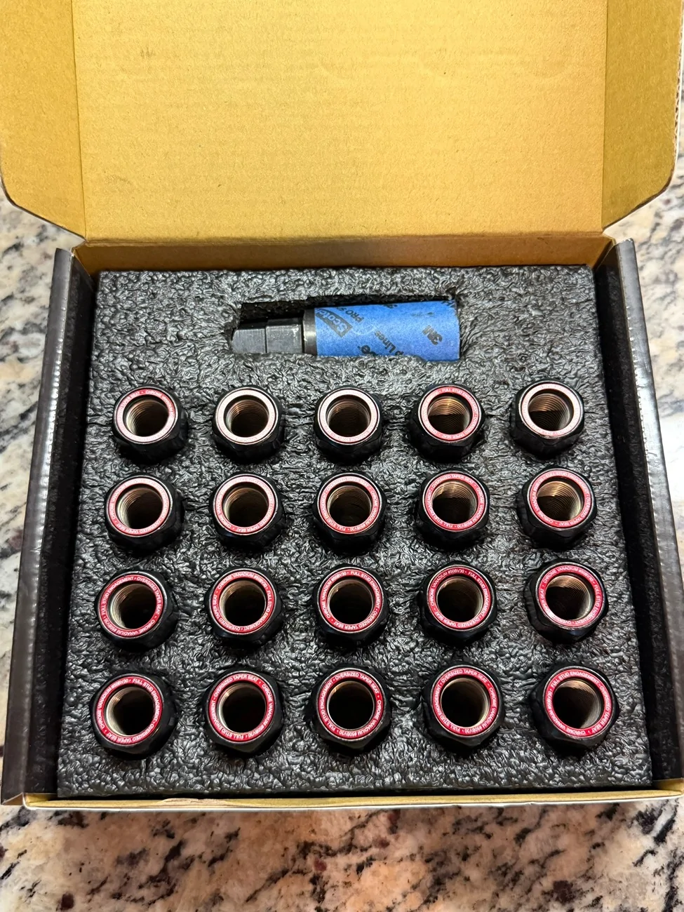 11th Gen Honda Civic Muteki HR50 M14x1.5 Lug Nuts with Red Ring - $100 IMG_0908