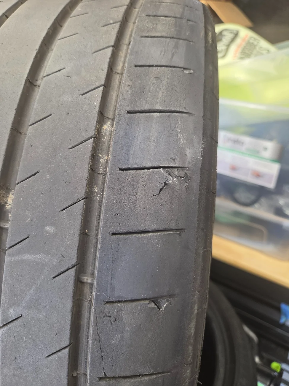 11th Gen Honda Civic Oem PS4S tires and chunking 20260627_110451