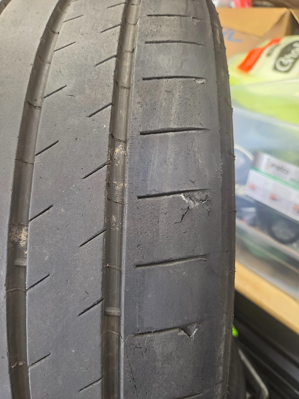 11th Gen Honda Civic Oem PS4S tires and chunking 20260627_110306