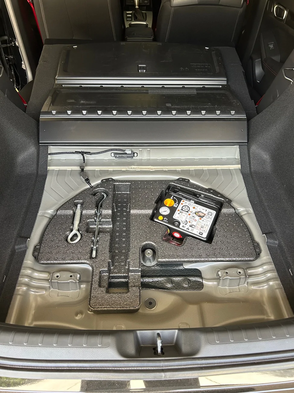 11th Gen Honda Civic [Install Guide] Installing aFK8 spare tire and full kit in the FL5 wheel well befor