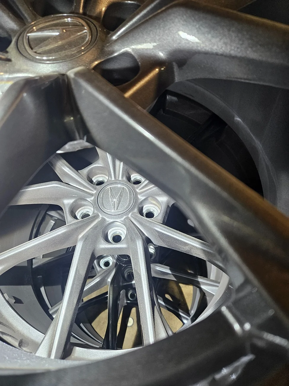 11th Gen Honda Civic NM: FS ITS factory charcoal rims with tires 6k miles 20260703_154843