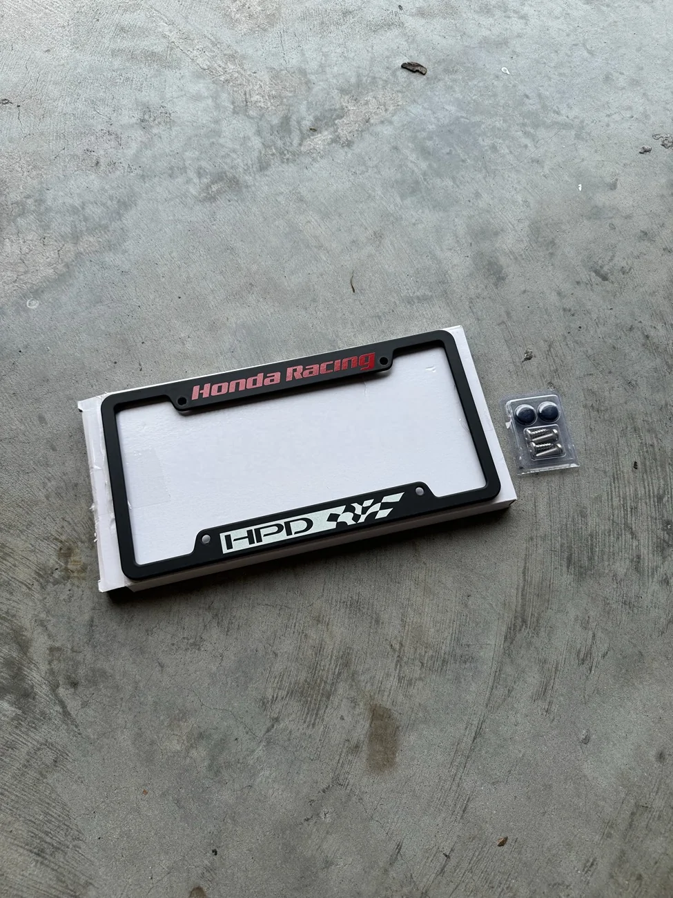 11th Gen Honda Civic For sale: Honda racing HPD license plate frame. Bazaart_81A5C290-0D47-458F-94D5-969AC131BE02