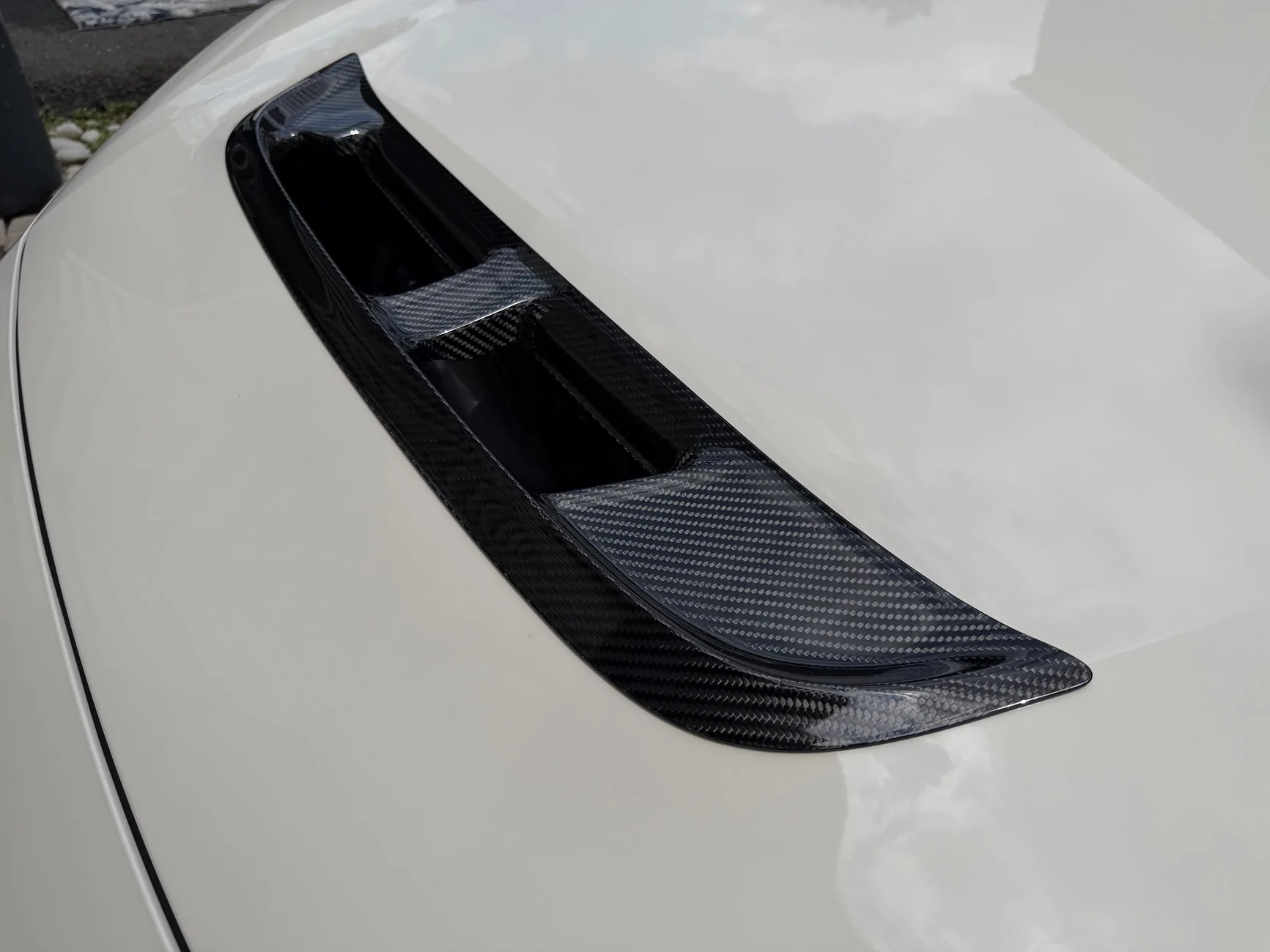 11th Gen Honda Civic Spoon Carbon Bonnet Vent FL5 IMG_0676