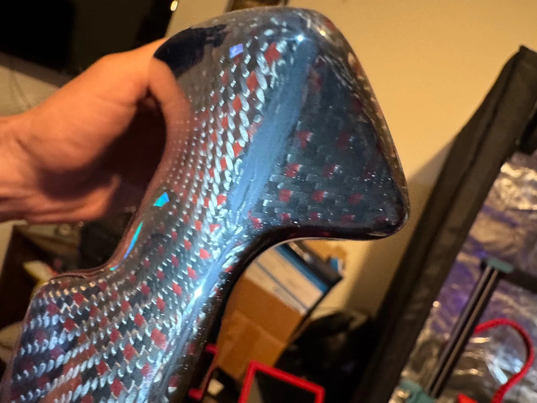 11th Gen Honda Civic Build quality issues with OEM carbon fiber spoiler IMG_4010