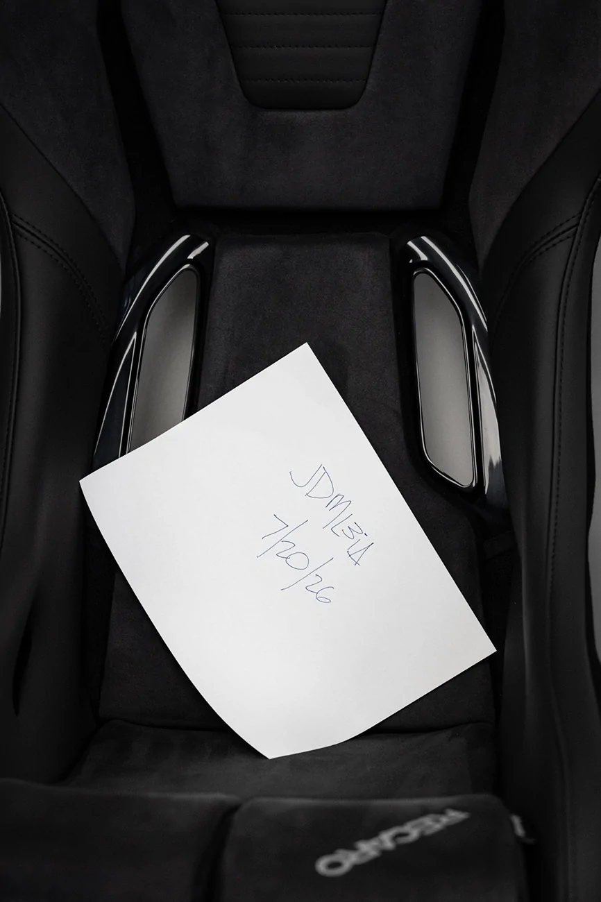 11th Gen Honda Civic 2x Recaro RSS UT (Leather/Sude) Black Large Small-00521