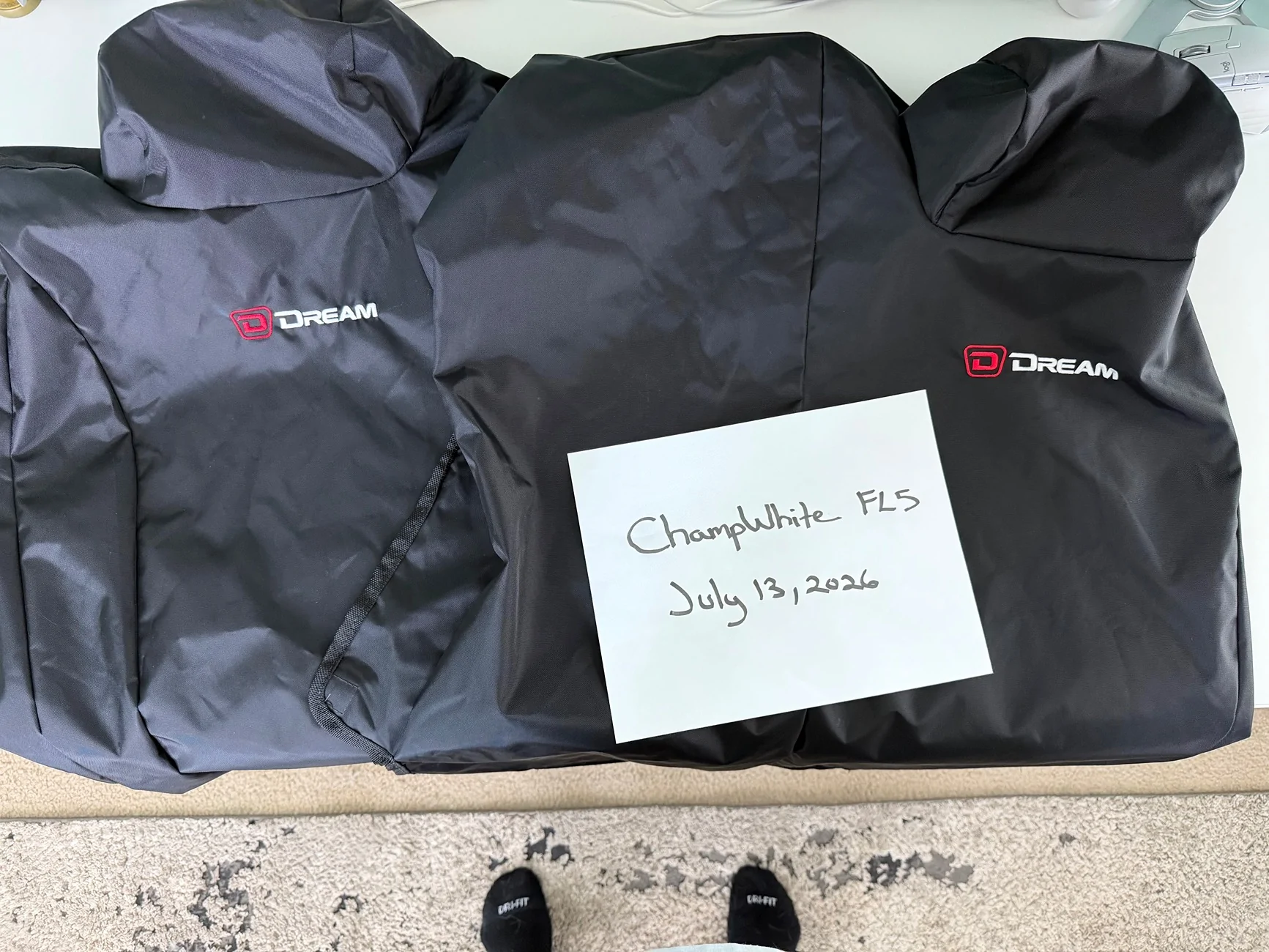 11th Gen Honda Civic Dream Automotive Rear Seat Cover IMG_0740