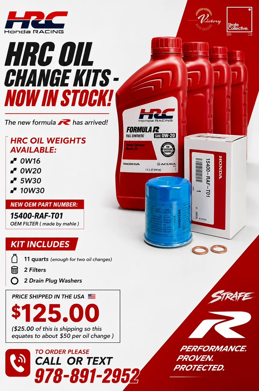 11th Gen Honda Civic Formula R: High-Performance Synthetic Engine Oil by Honda Racing 1784056498143-ij