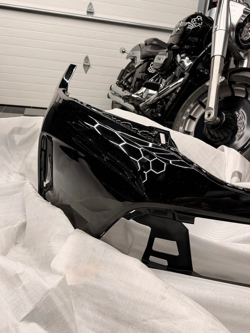 11th Gen Honda Civic OEM Pre-painted front bumper FL5 CBP IMG_4248