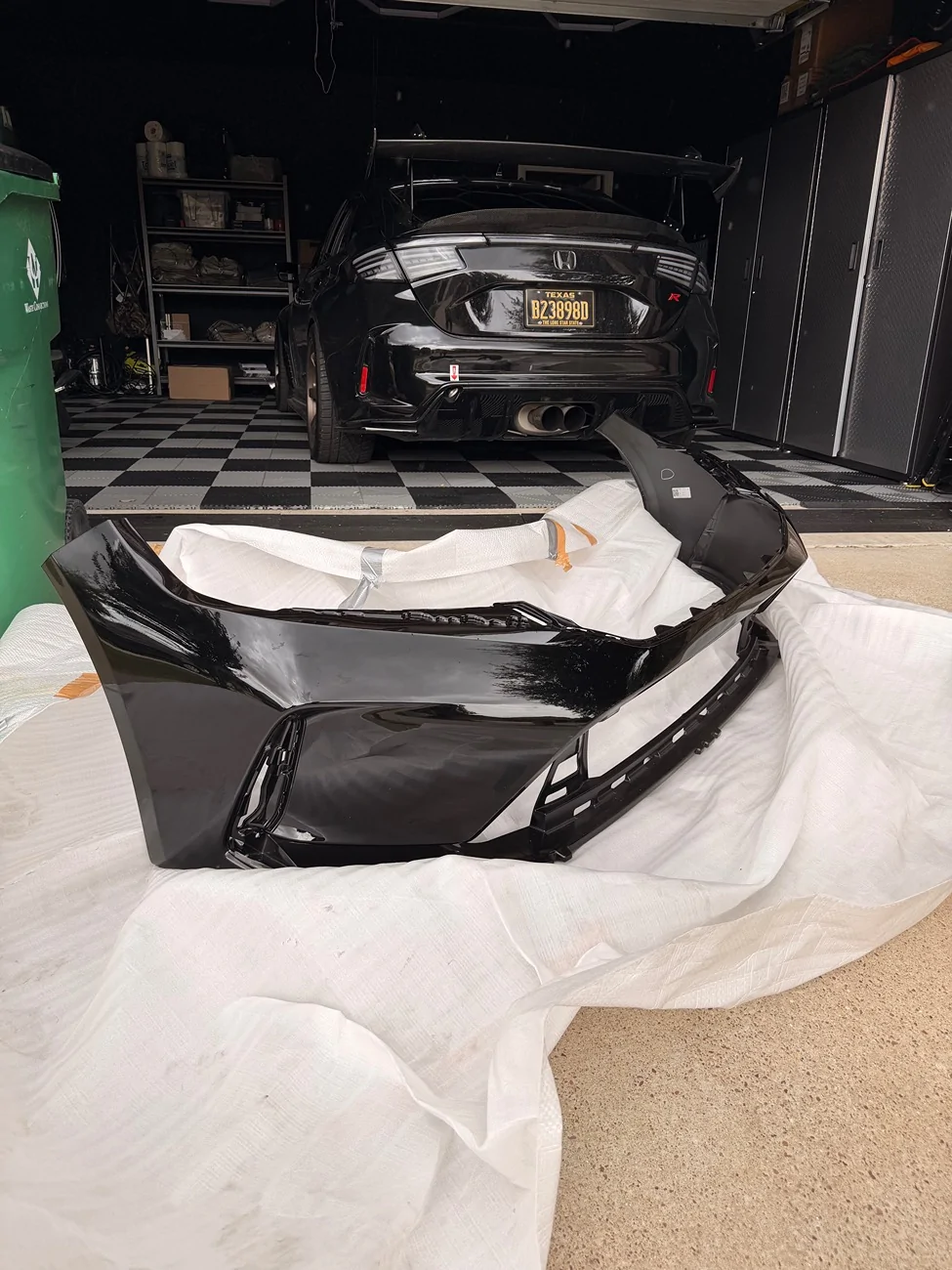 11th Gen Honda Civic OEM Pre-painted front bumper FL5 CBP IMG_4246