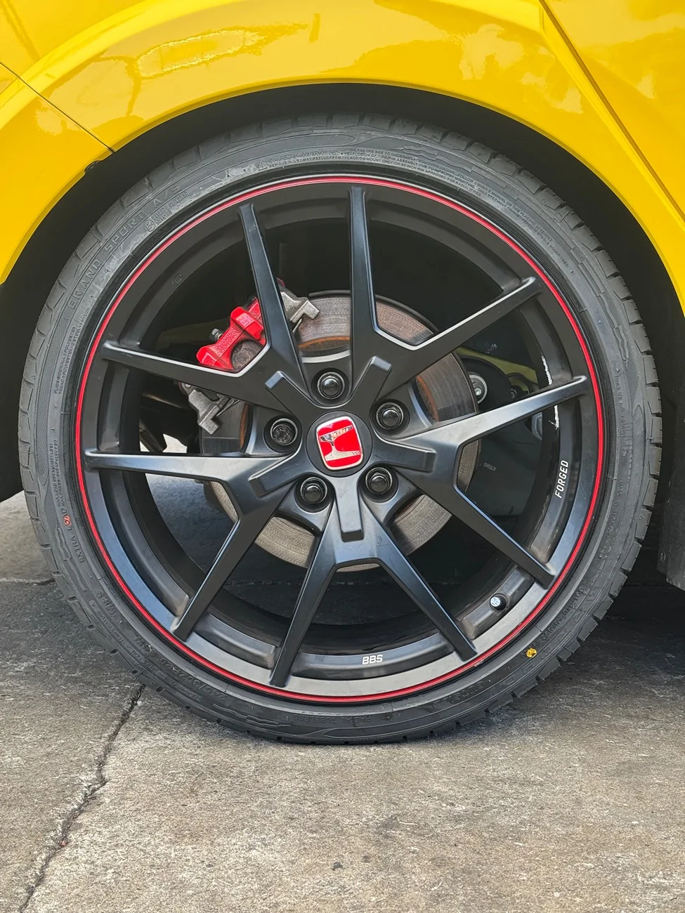 11th Gen Honda Civic Socal - Honda Civic Type R - Forged BBS Limited Edition Set -New Tires - $2800 IMG_2641