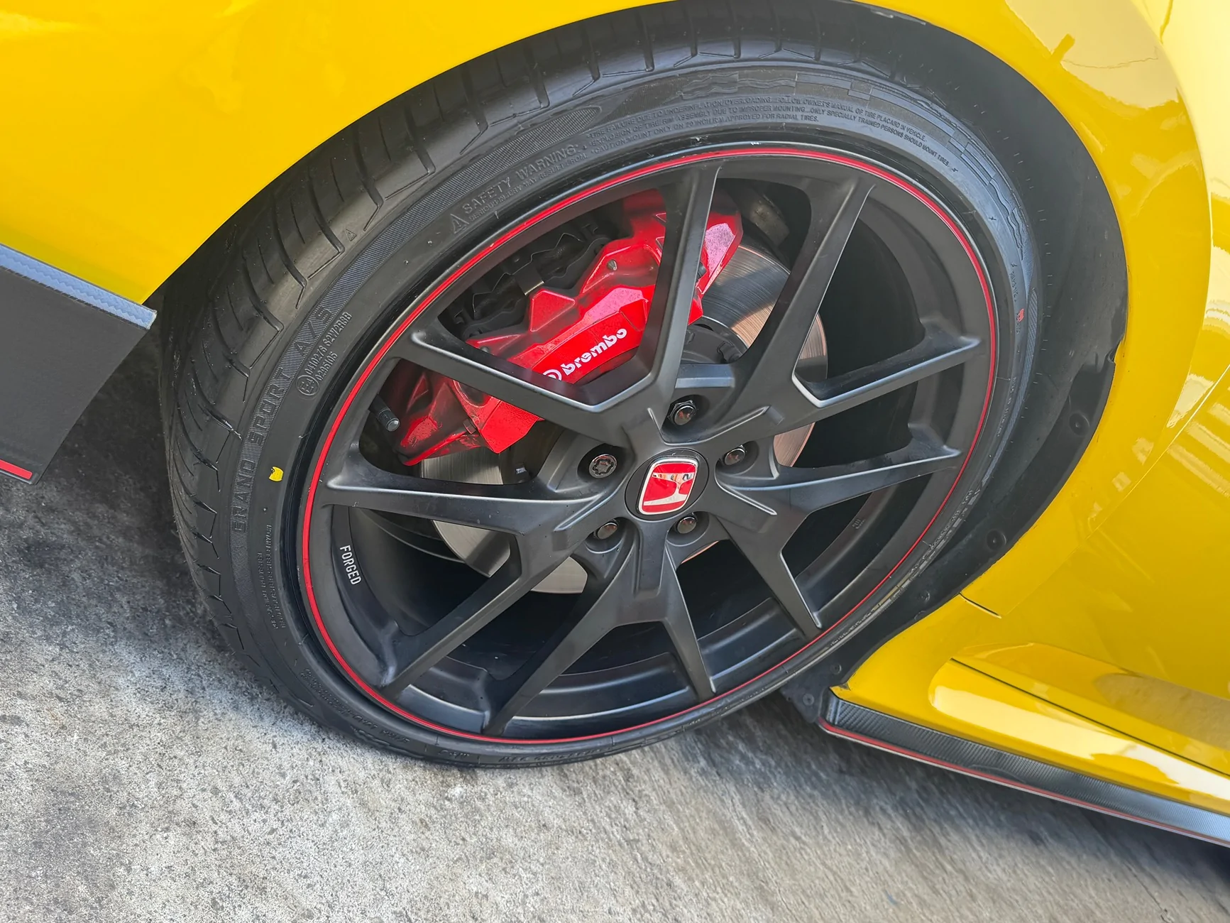 11th Gen Honda Civic Socal - Honda Civic Type R - Forged BBS Limited Edition Set -New Tires - $2800 IMG_2644
