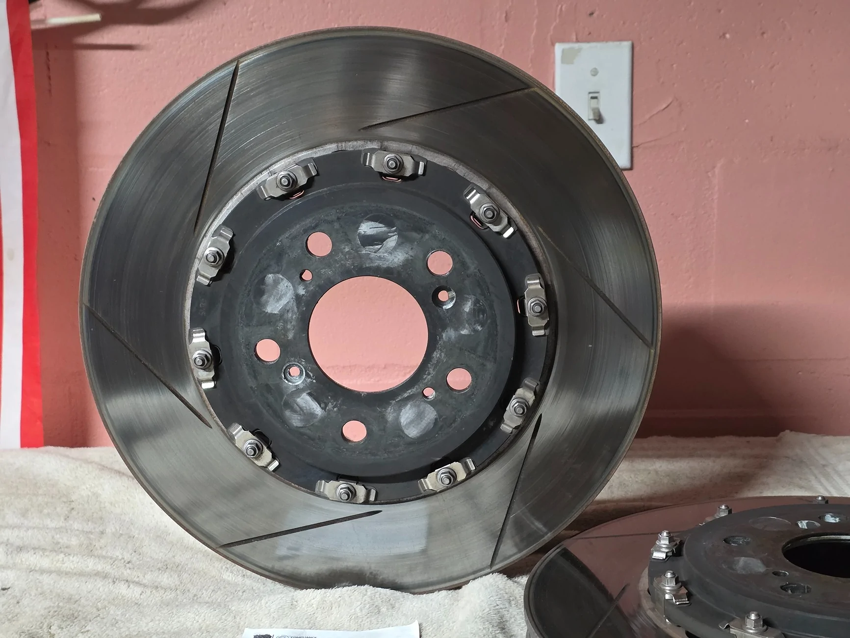 11th Gen Honda Civic Paragon rotor rings, Endless Pads, Jogon V2 Front Lip 20260725_205250