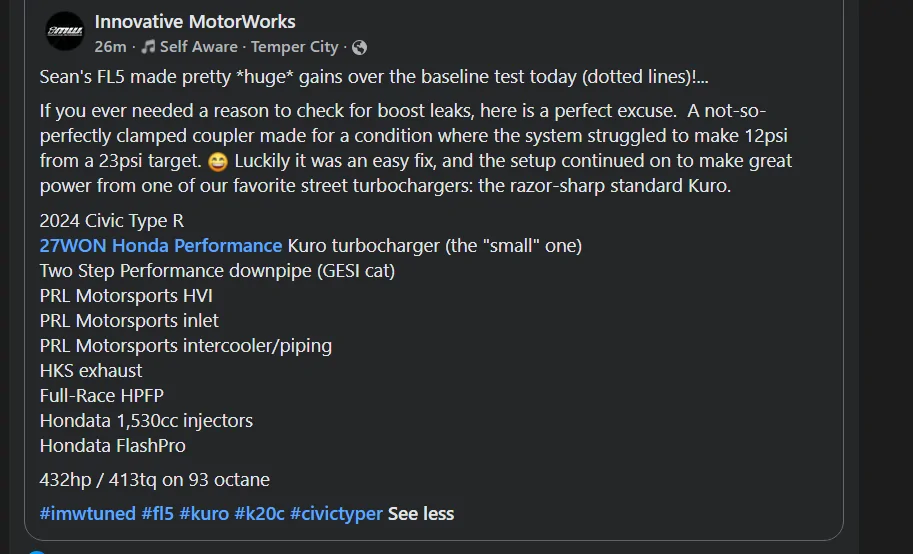 11th Gen Honda Civic Anyone Want to Share Data Logs w/Kuro Turbo? 1785368683344-4a