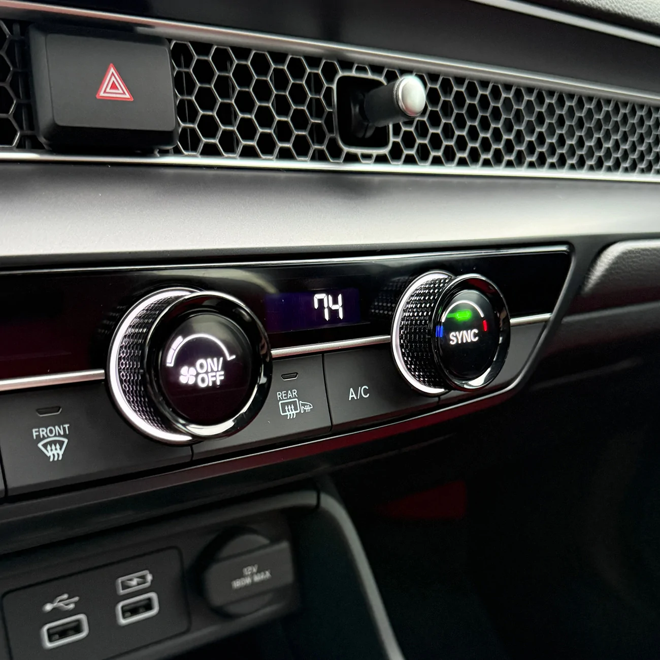 11th Gen Honda Civic Various STRIX Civic Interior Mods & Accessories RB_Climate_Knobs_1