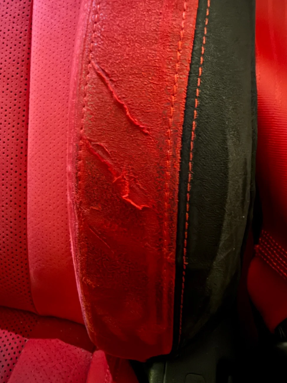11th Gen Honda Civic Seat Fabric Repair IMG_0475