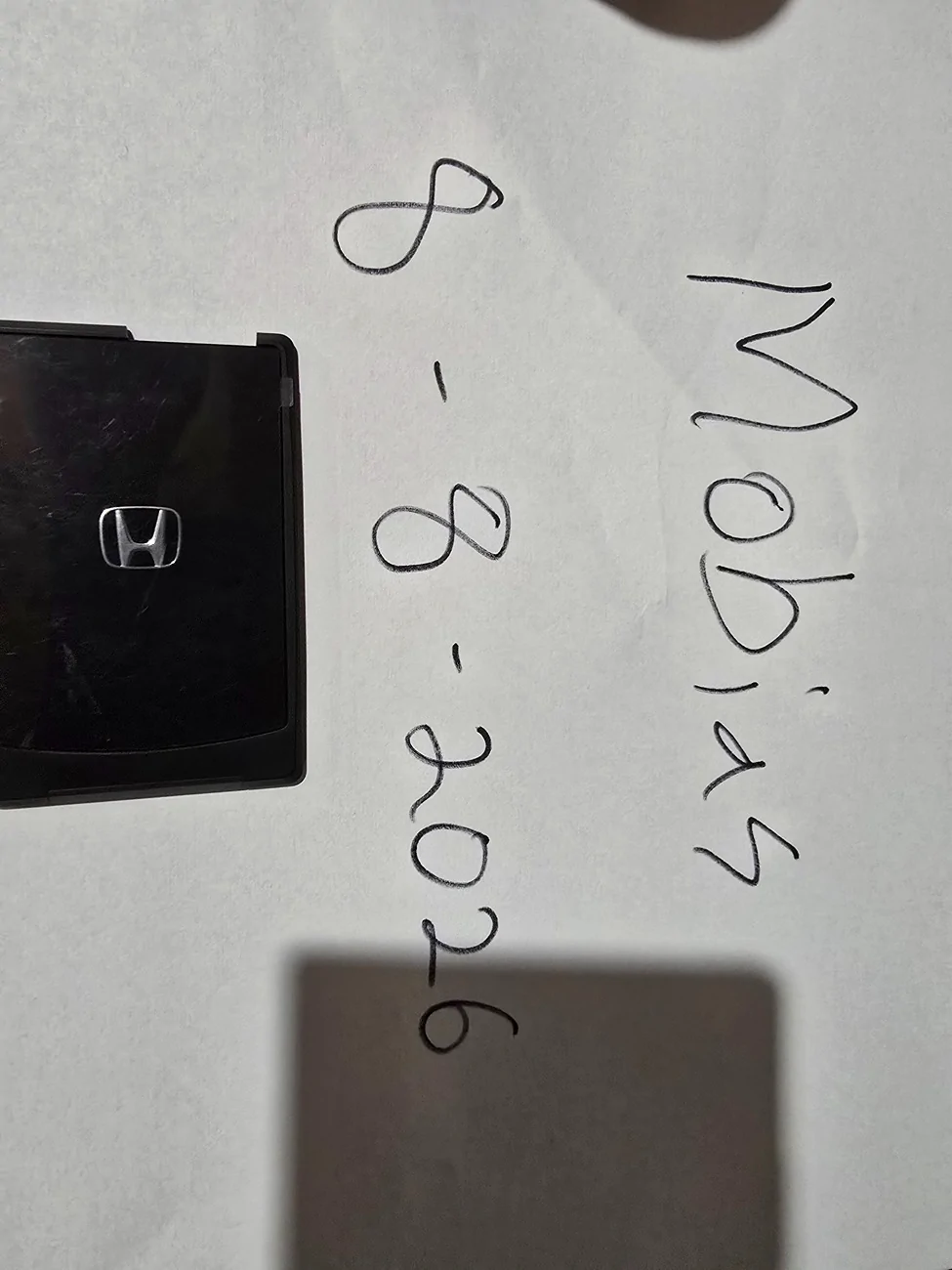 11th Gen Honda Civic FS Black Honda Keycard FL5 20260808_133827