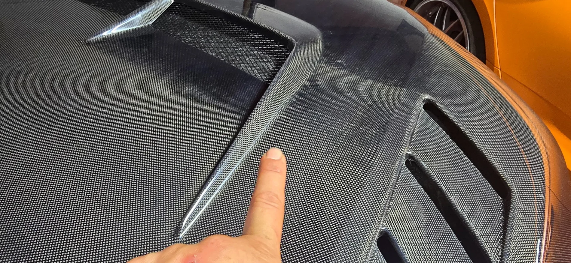 11th Gen Honda Civic My First Molding Hood/ICB Motorsports experience 20260810_135125