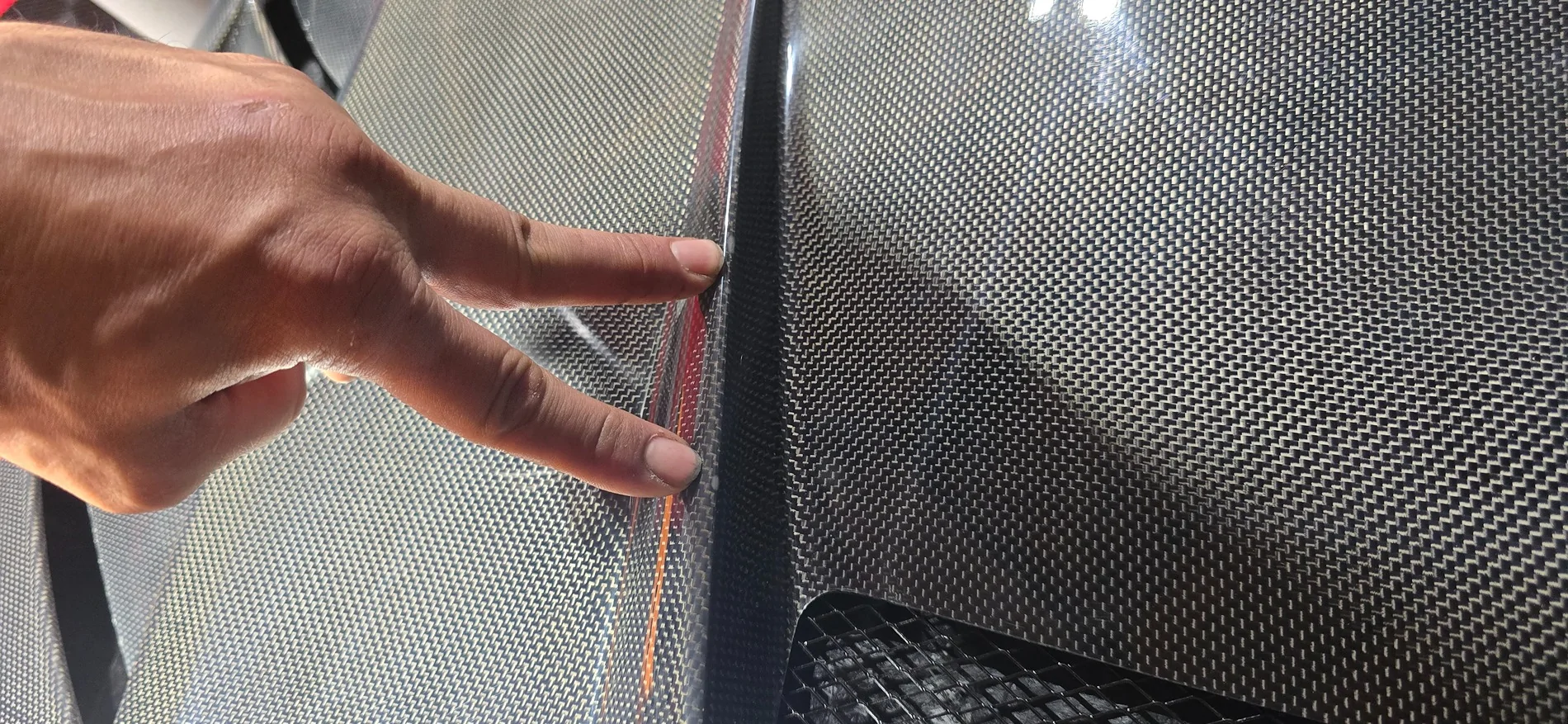 11th Gen Honda Civic My First Molding Hood/ICB Motorsports experience 20260810_135207