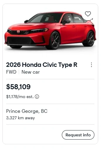 11th Gen Honda Civic Canadian dealer asked what colour Type R I want 1787160830818-x