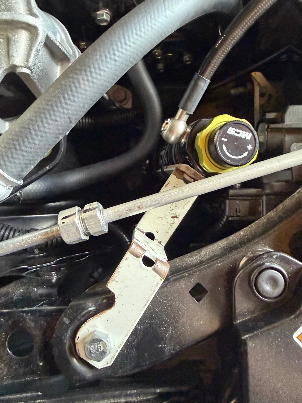 11th Gen Honda Civic Remote reservoir locations FL5 IMG_0361