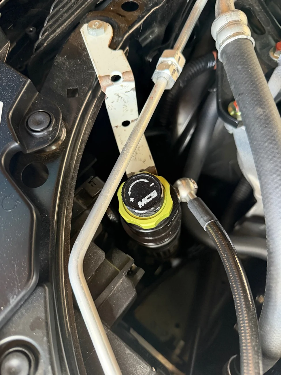 11th Gen Honda Civic Remote reservoir locations FL5 IMG_0362