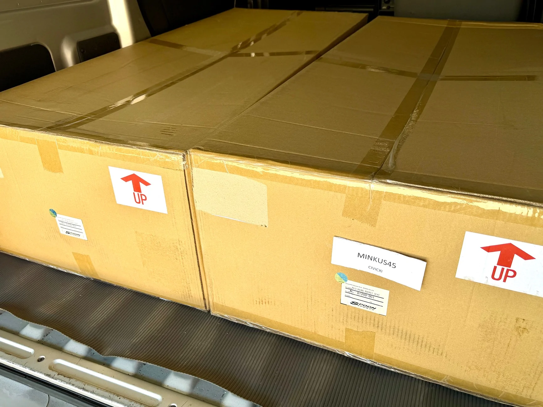 11th Gen Honda Civic *BRAND NEW* Pair of SPOON Reclinable Bucket seats and Spoon Rails IMG_5120