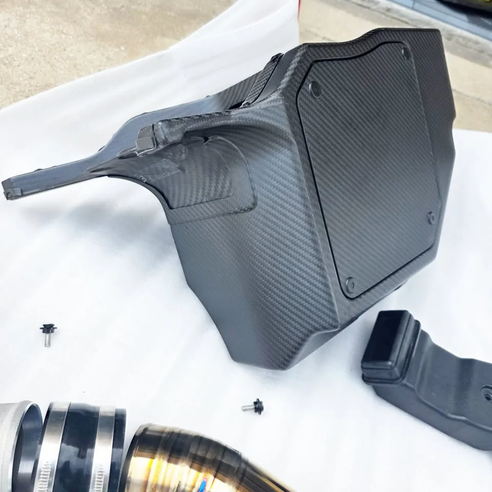 11th Gen Honda Civic PRL Matte Carbon Intake & ITS Suspension Module 758975311_1503528048214311_8968378945623693998_n