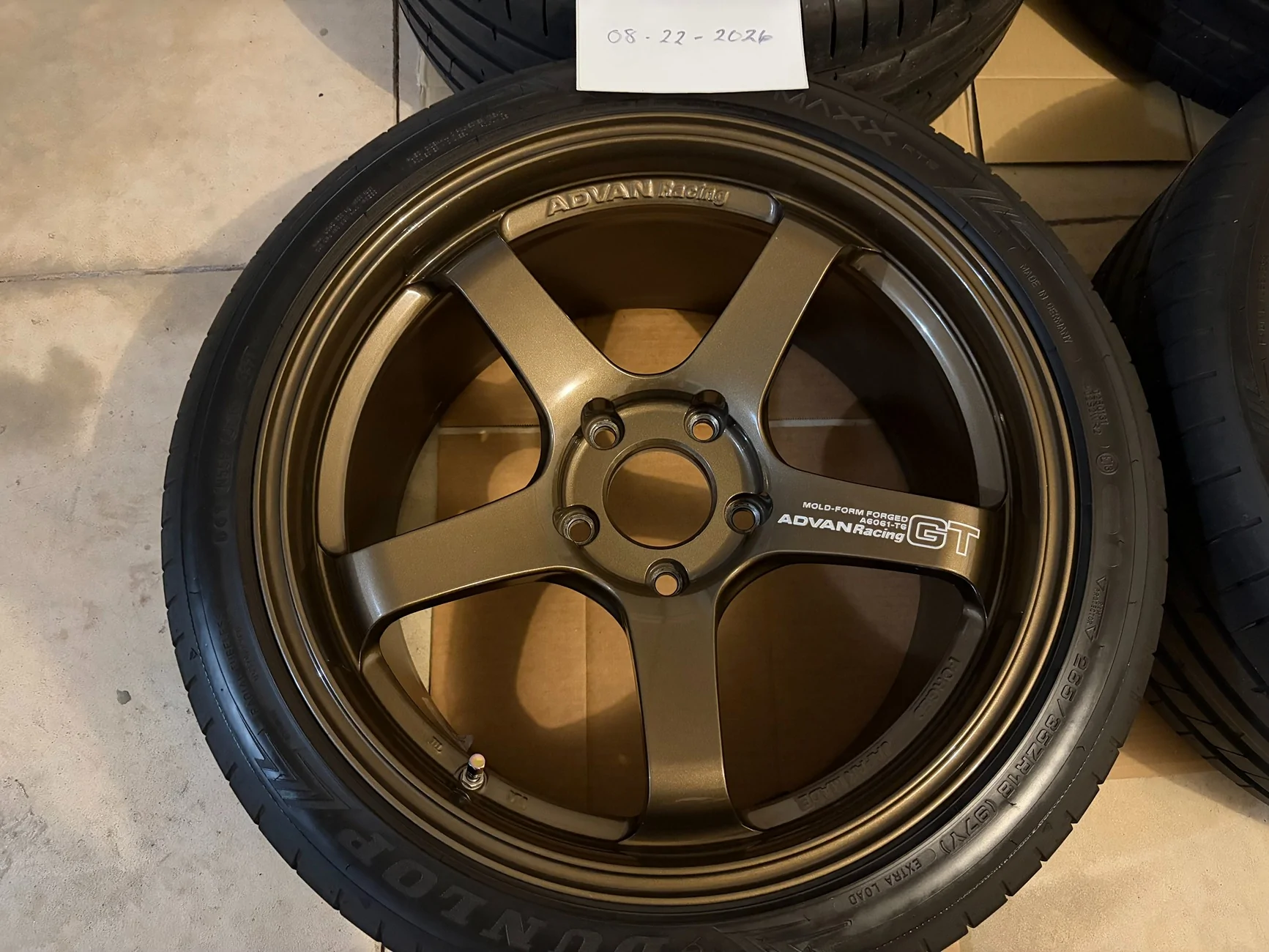 11th Gen Honda Civic FS: Advan GT 18x9.5 +38 Umber Bronze IMG_0709