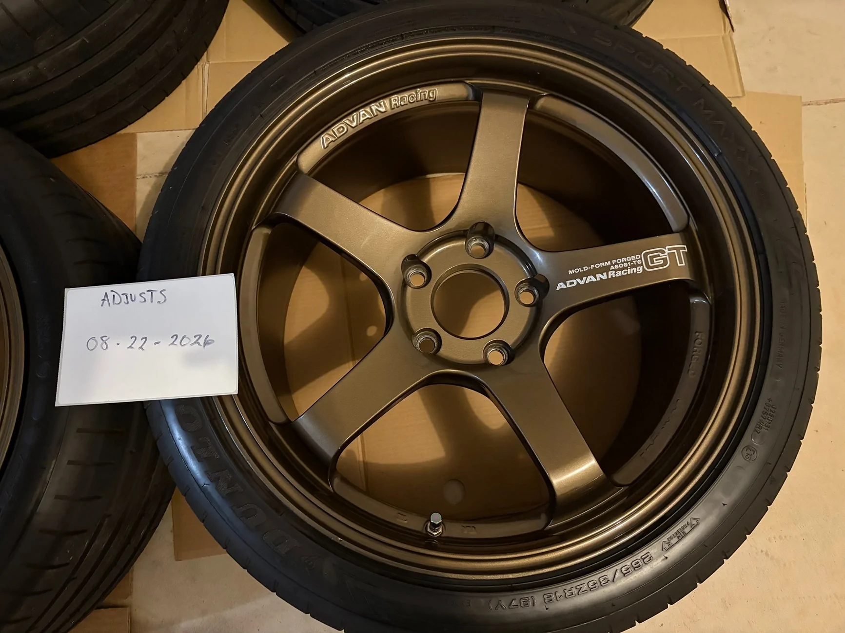 11th Gen Honda Civic FS: Advan GT 18x9.5 +38 Umber Bronze IMG_0710