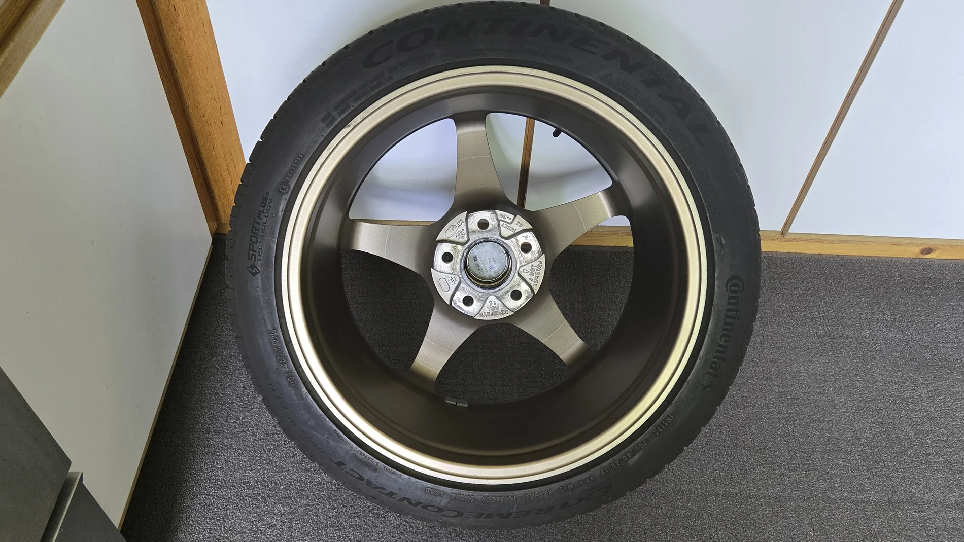 11th Gen Honda Civic Bronze Enkei TS-5 Wheels & DWS06+ Tires (local sale) 20260824_132909