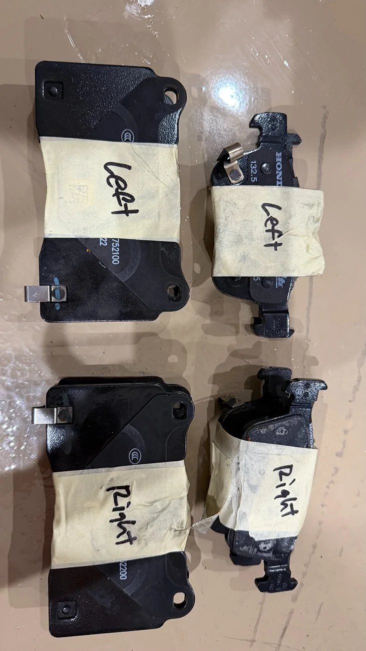 11th Gen Honda Civic ITS dampening module, OEM brake pads, RedLine trans fluids, etc IMG_2632