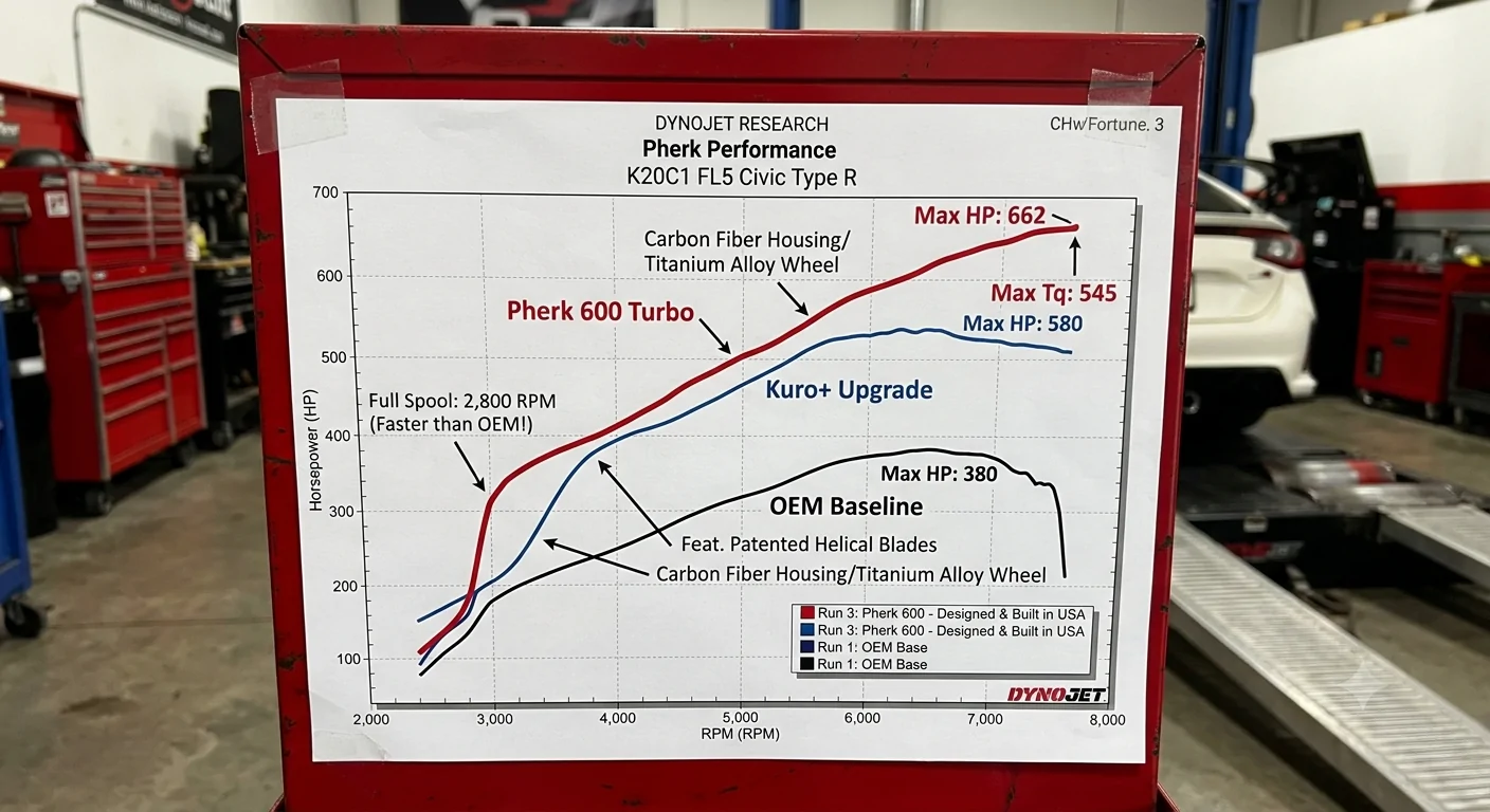 11th Gen Honda Civic Introducing the Pherk 600 Turbocharger 18956