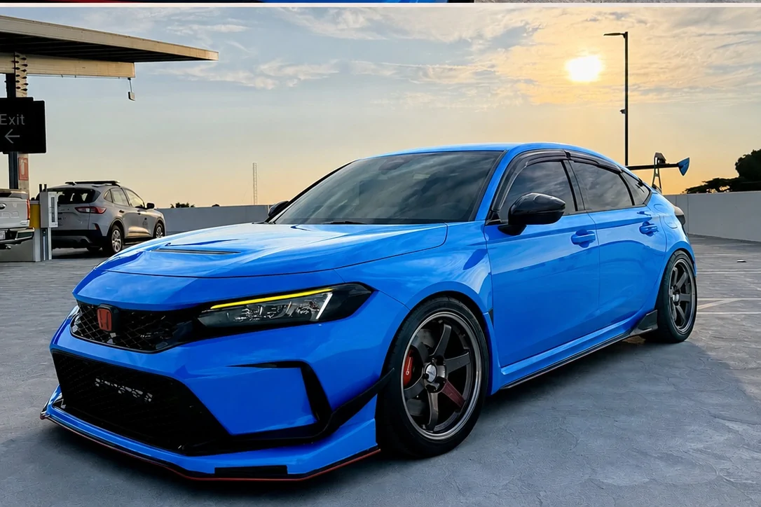 11th Gen Honda Civic FS: Volk Rays TE37SL IMG_9792