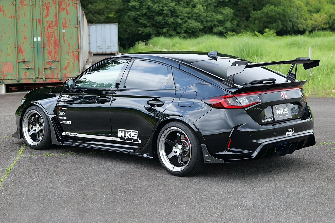 11th Gen Honda Civic Where’s the Aero? HKS Wing 1
