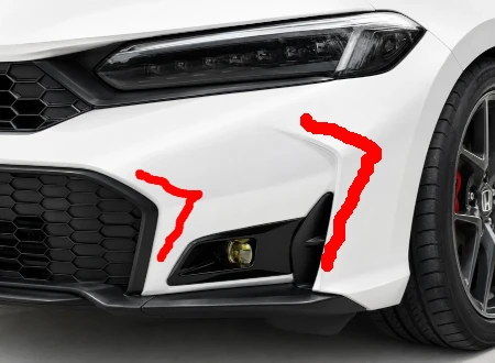 11th Gen Honda Civic Mikstore fog lights mikstor