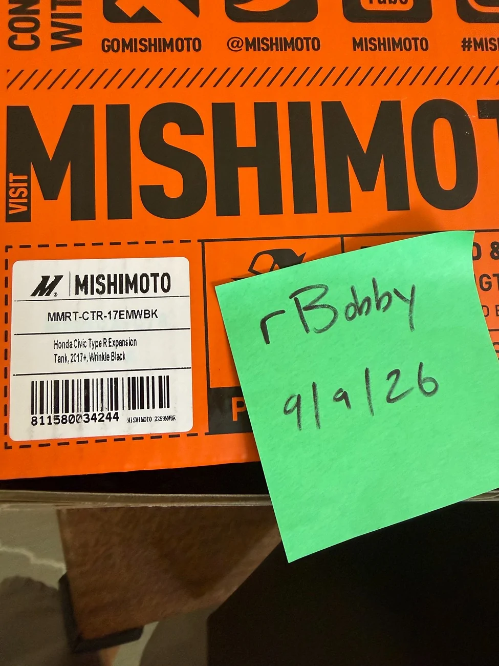 11th Gen Honda Civic FS: PRL RMM, Advance Wheel Locks, Mishimoto Coolant Tank Mishi1