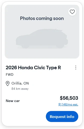 11th Gen Honda Civic Canadian dealer asked what colour Type R I want 1789655548941-fu