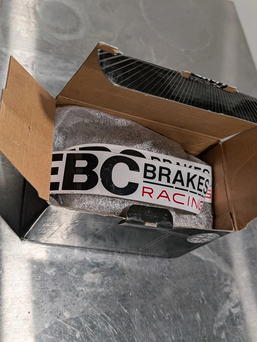 11th Gen Honda Civic FS: EBC SR11 Brake Pads, FX3D Mud Guards, & Paragon Titanium Shims PXL_20260626_185746202.PORTRAIT.ORIGINAL