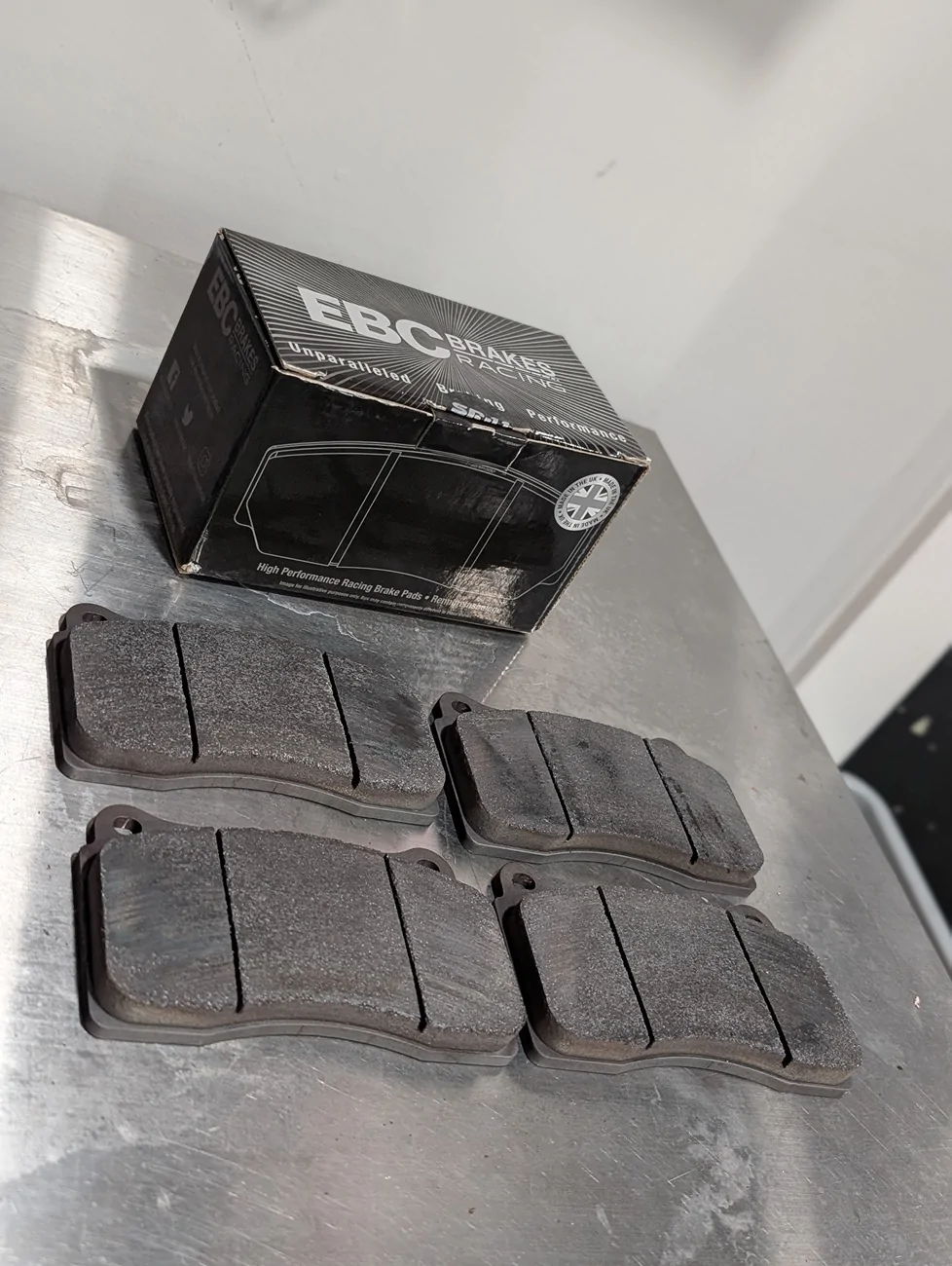 11th Gen Honda Civic FS: EBC SR11 Brake Pads, FX3D Mud Guards, & Paragon Titanium Shims PXL_20260626_185506318.PORTRAIT